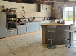 Lovely traditional Breton 3 bedroomed stone property with double garage , 279,500.00 €, Serent, Morbihan, 56460