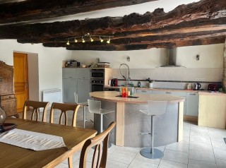 Lovely traditional Breton 3 bedroomed stone property with double garage , 279,500.00 €, Serent, Morbihan, 56460