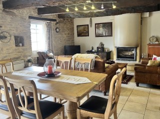 Lovely traditional Breton 3 bedroomed stone property with double garage , 279,500.00 €, Serent, Morbihan, 56460