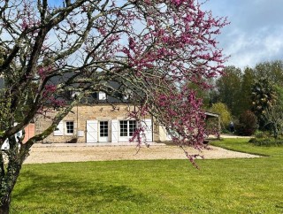 Lovely traditional Breton 3 bedroomed stone property with double garage , 279,500.00 €, Serent, Morbihan, 56460